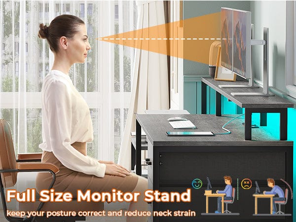 2 person desk