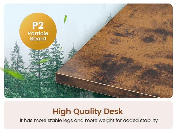 desk with storage