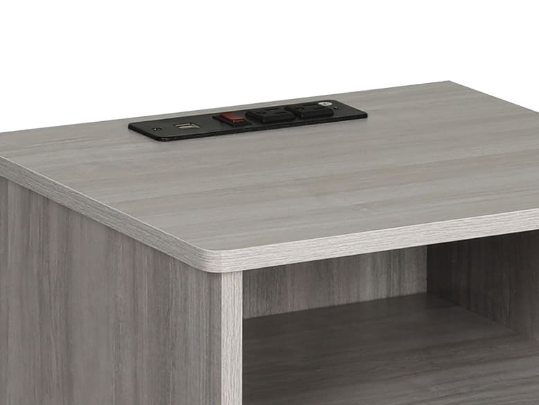 desk with storage