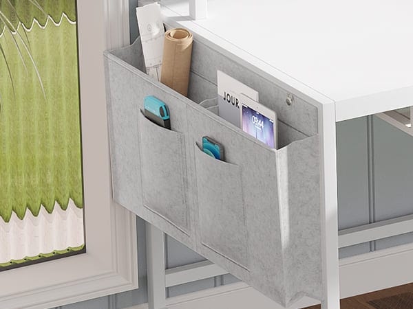 desk with storage