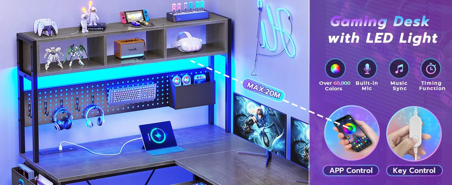 2 person desk