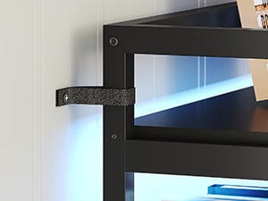 desk with storage