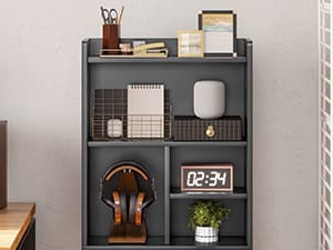 desk with storage