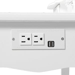 desk with storage
