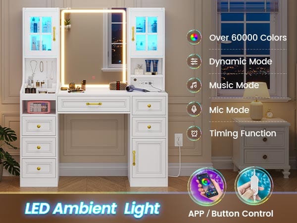 makeup vanity
