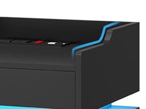 desk with storage