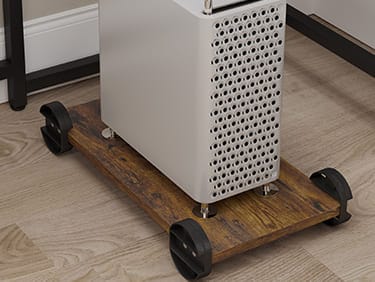 desk with storage