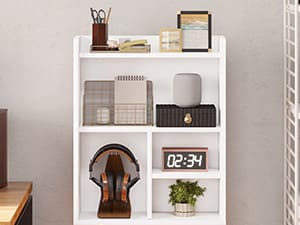 desk with storage