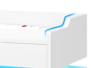 desk with storage