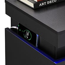 desk with storage