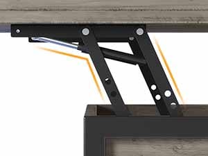 desk with storage