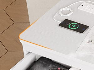 desk with storage