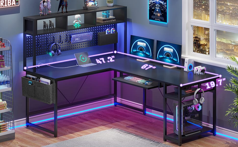 2 person desk