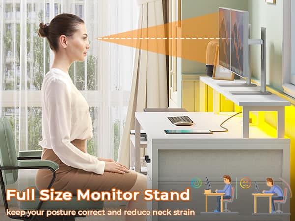 2 person desk