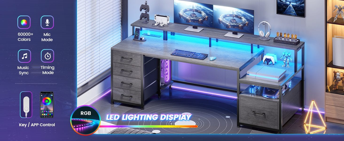 2 person desk