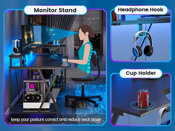 2 person desk