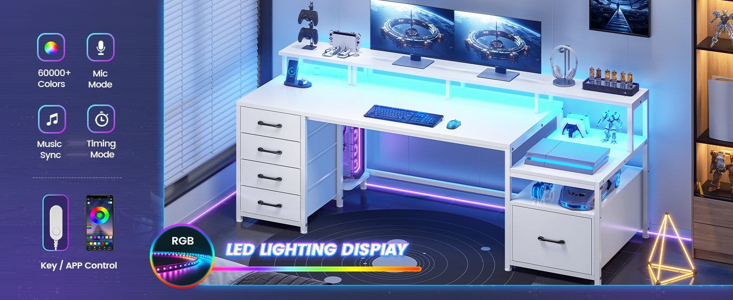 2 person desk