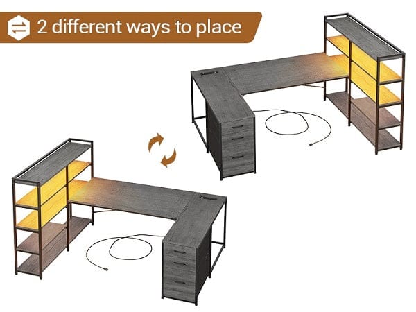 2 person desk