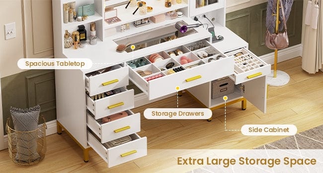 makeup vanity
