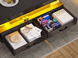 desk with storage