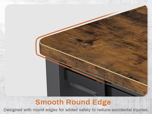 desk with storage