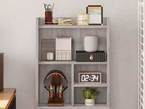 desk with storage