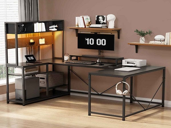 2 person desk