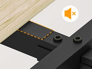 desk with storage