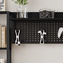 desk with storage