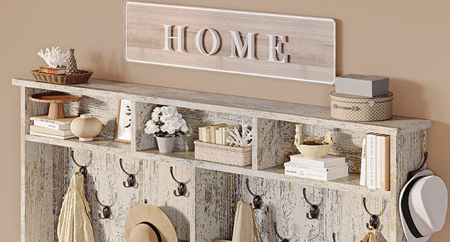 desk with storage