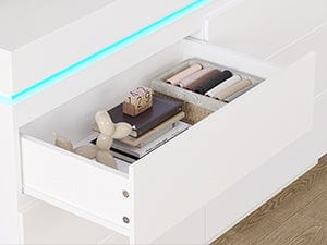 desk with storage