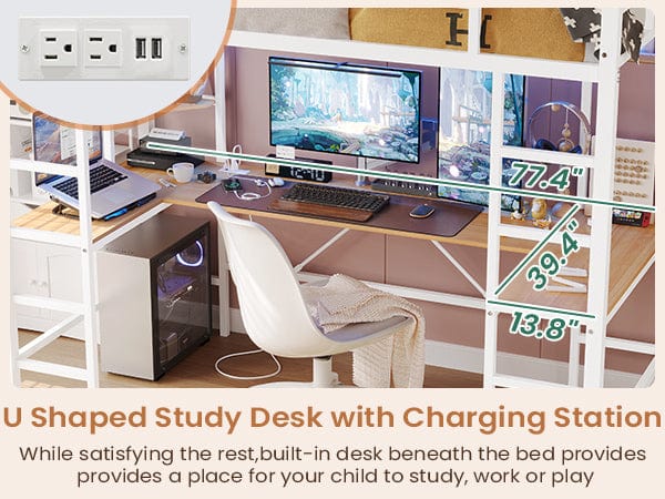 2 person desk