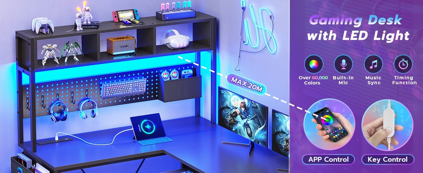 2 person desk