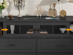 desk with storage