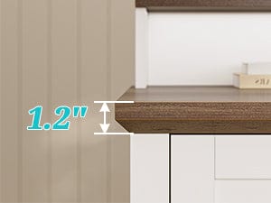 desk with storage