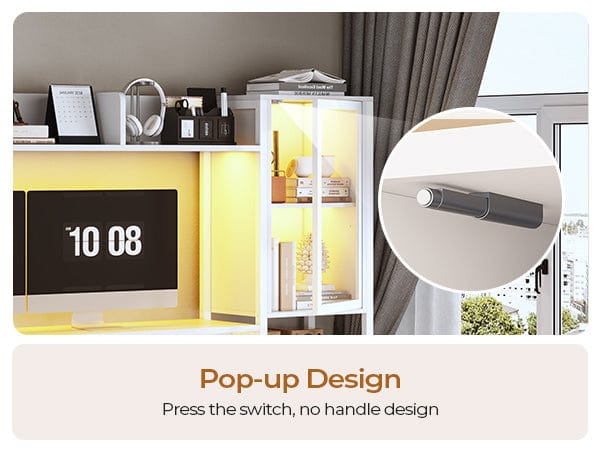 desk with storage