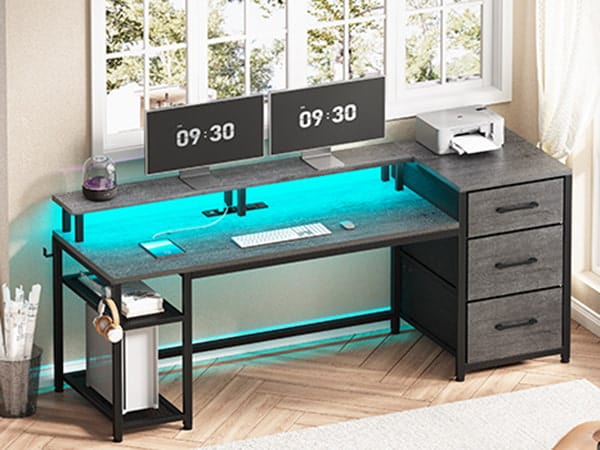 2 person desk
