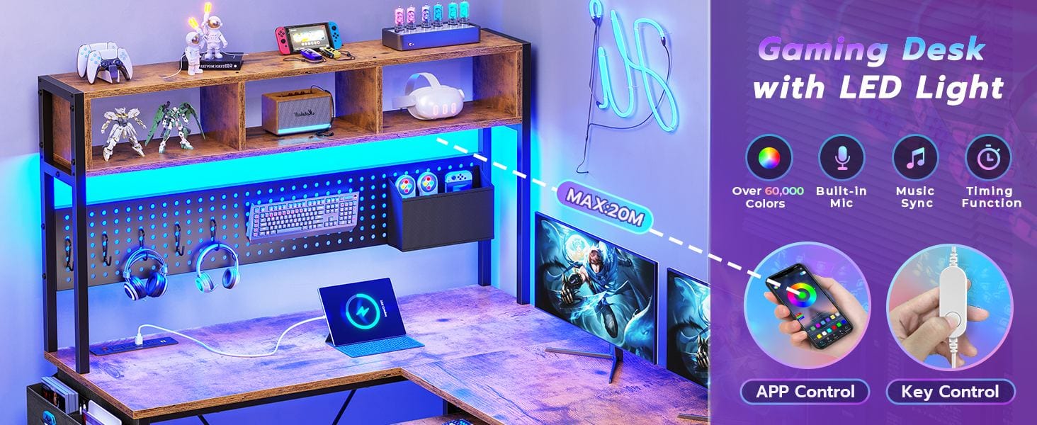 2 person desk