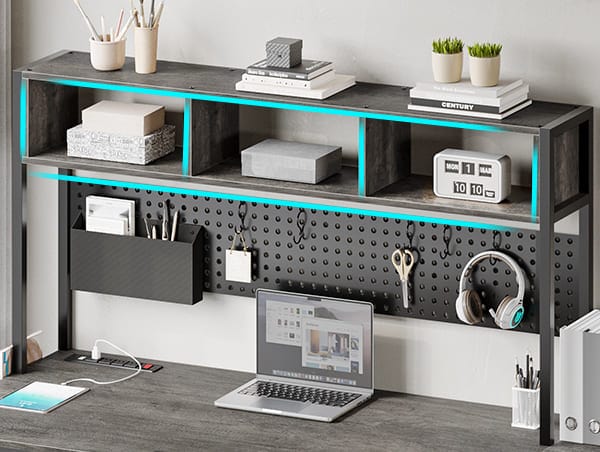 desk with storage