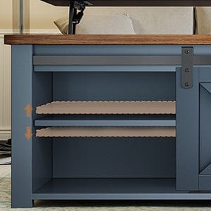 desk with storage