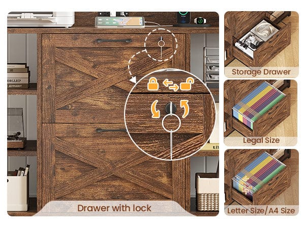 2 person desk